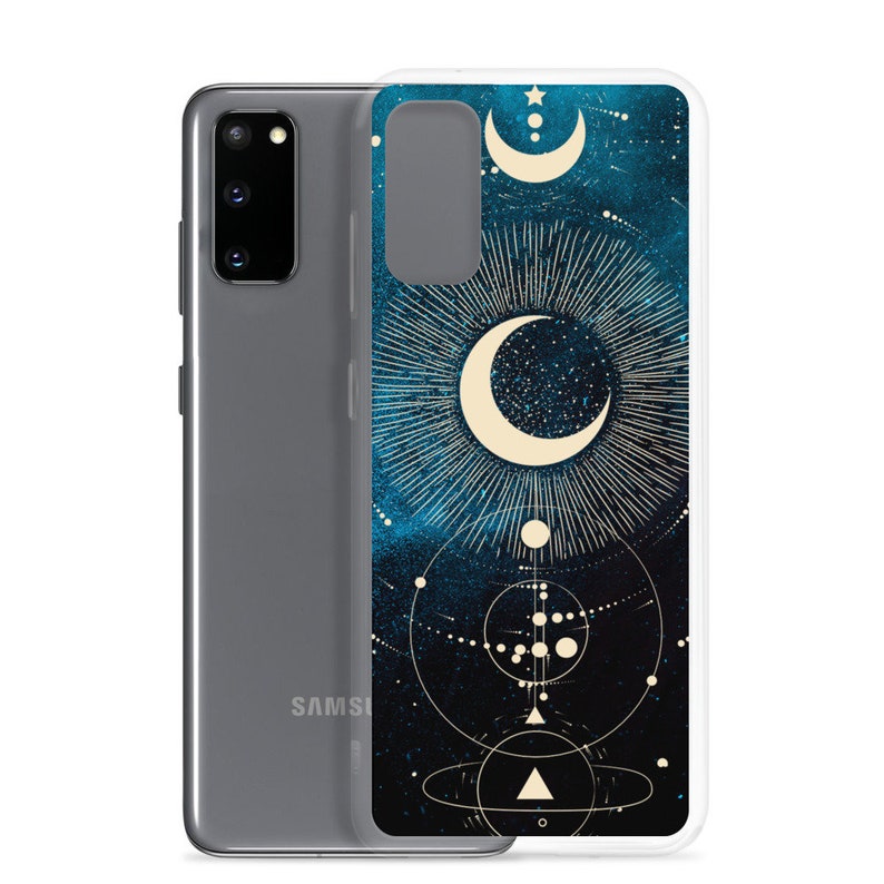Moon Sun Celestial Samsung Galaxy Phone Case