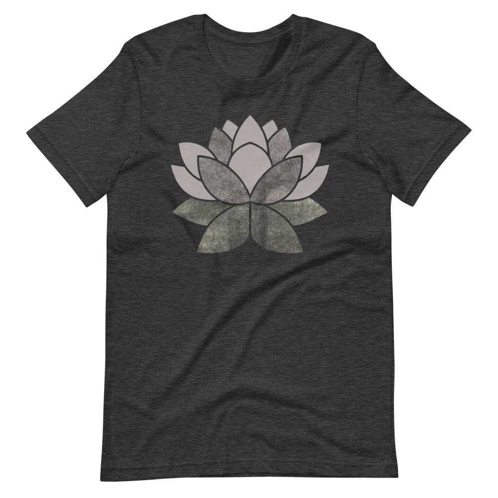 Lotus Tee Flower Shirt | Etsy