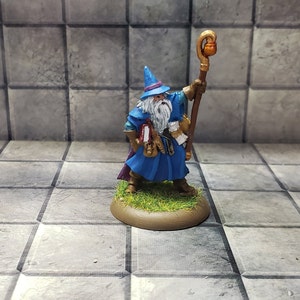 Blue Male Wizard