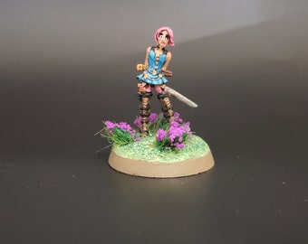 Guerrera humana femenina