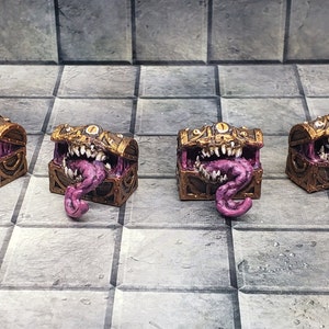 Mimic treasure chests