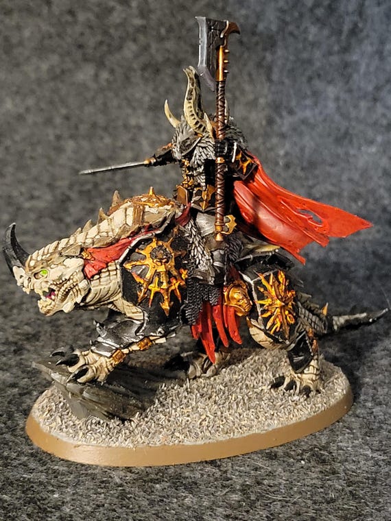 Chaos Lord on Karkadrak - Etsy