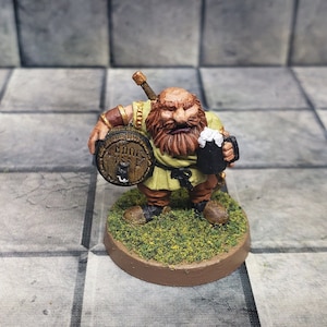 Dungeons & Dragons Drunken Dwarf Mercenary / Fighter