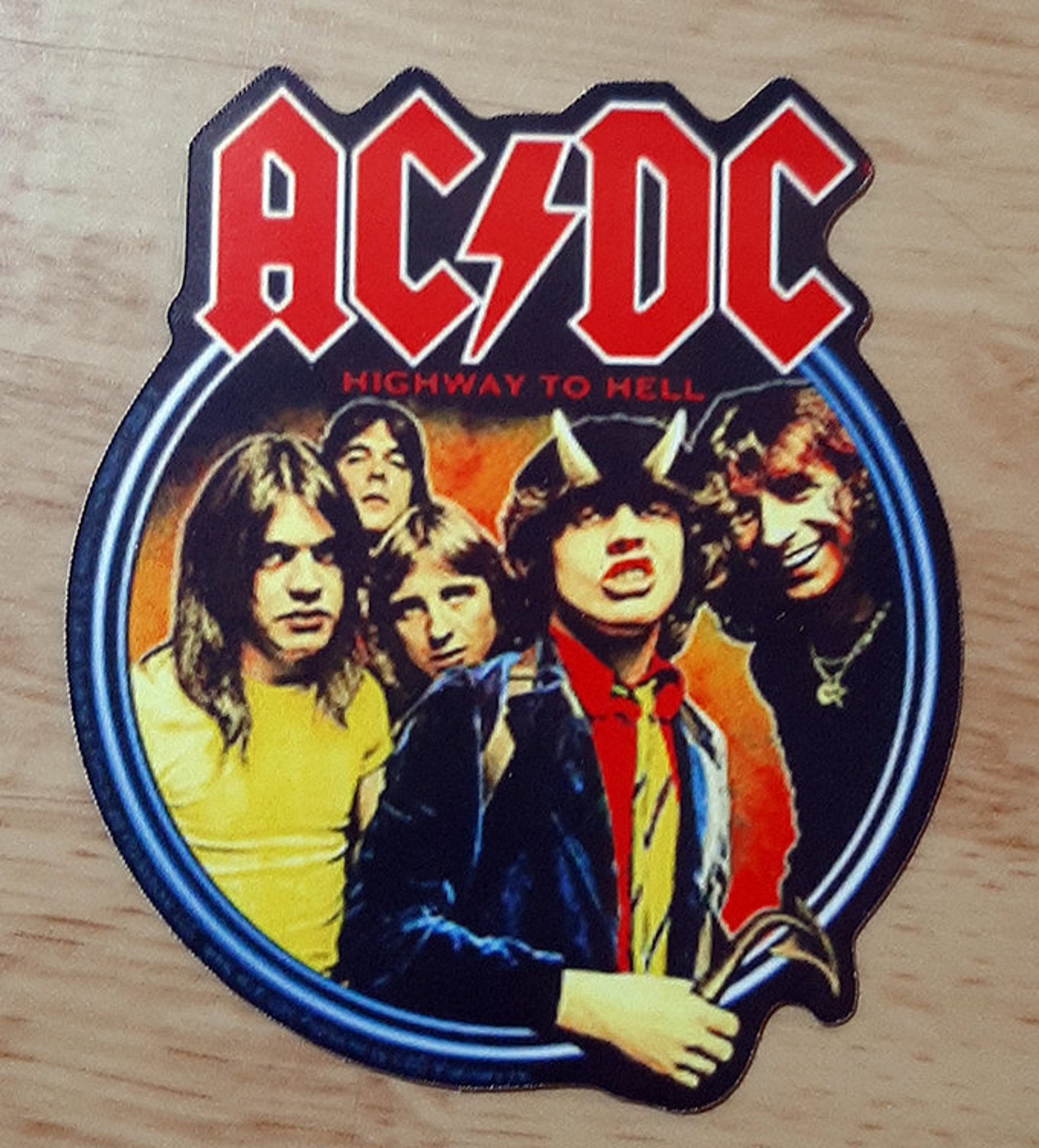 ACDC stickers AC/DC sticker sets glossy vinyl stickers | Etsy