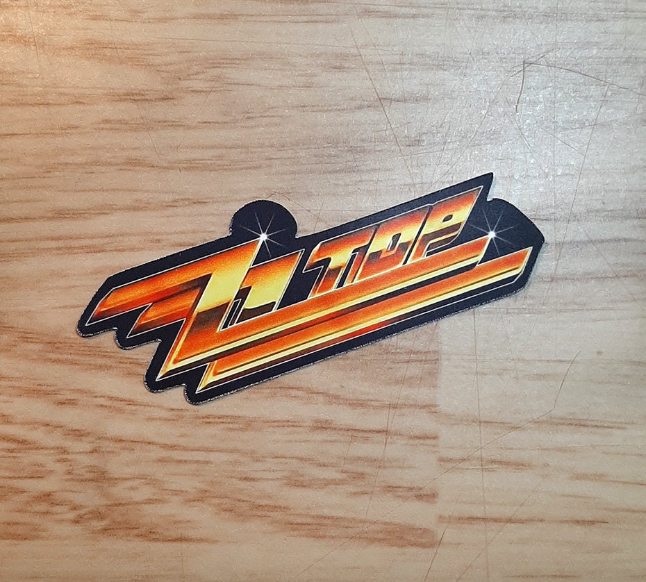 ZZ Top sticker set glossy vinyl stickers laptop stickers Etsy