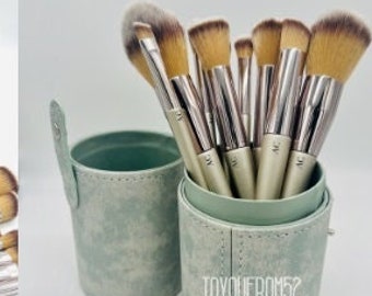 Personalised Makeup Brushes with your choice of carry case