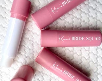Personalised Hen Party Bachelorette Lip Balm Favours – Vegan & Eco-Friendly