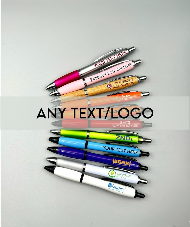 personalised pens