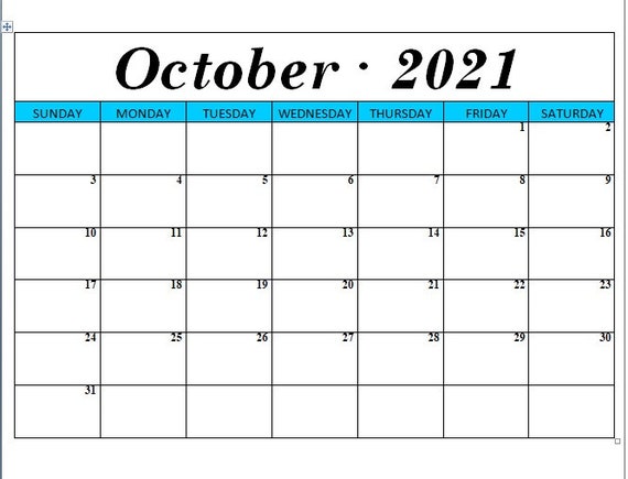 fiscal school year calendar october 2021 september 2022 etsy