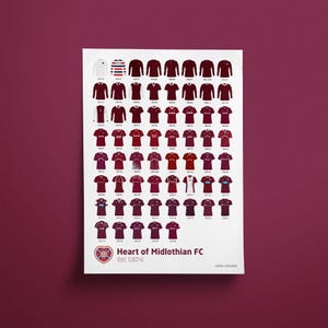 Heart of Midlothian - Shirt History Print