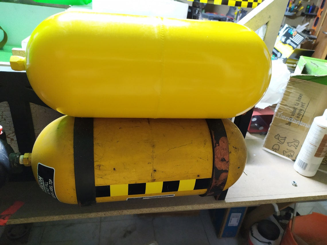 Ghostbusters Ecto 1 Roof Rack A6 Freon/oxygen Tank 3D Etsy