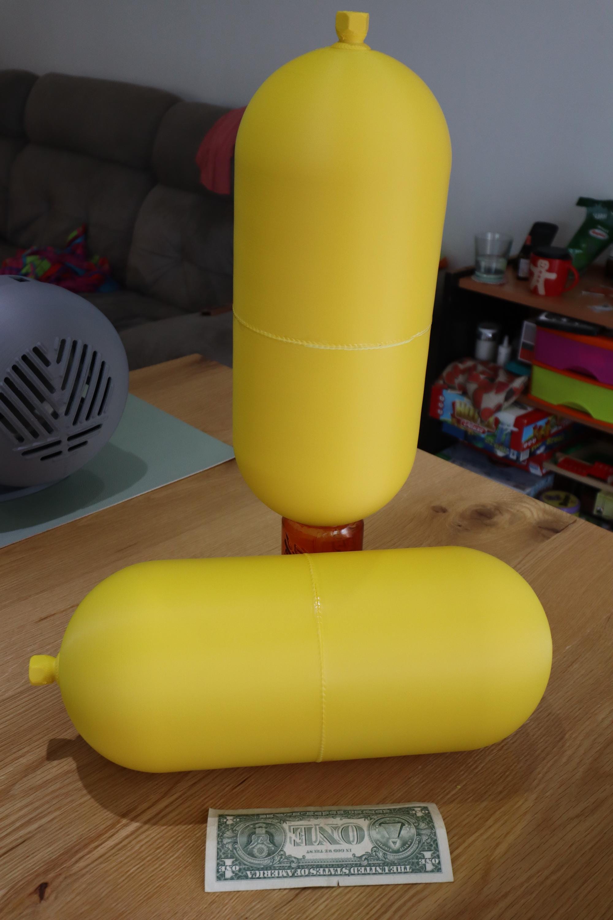 Ghostbusters Ecto 1 Roof Rack A6 Freon/oxygen Tank - 3D Printed