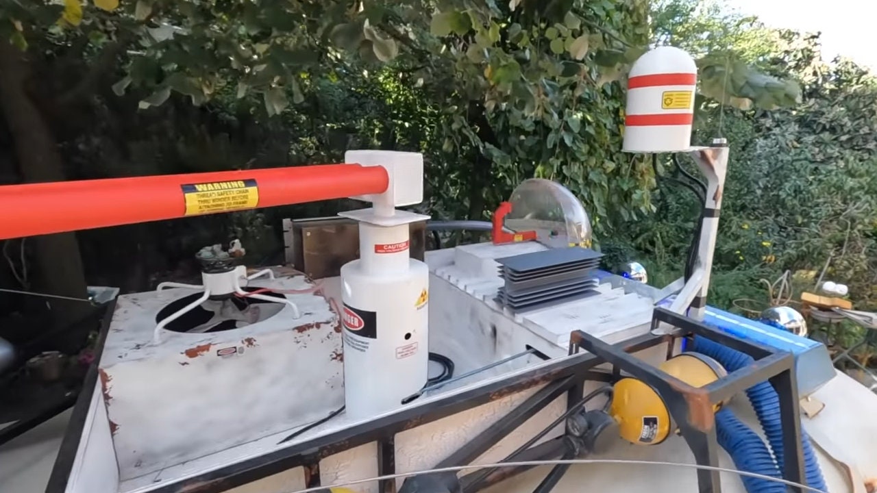 Ghostbusters Ecto 1 Roof Rack Radome 3D Printed Replica Etsy