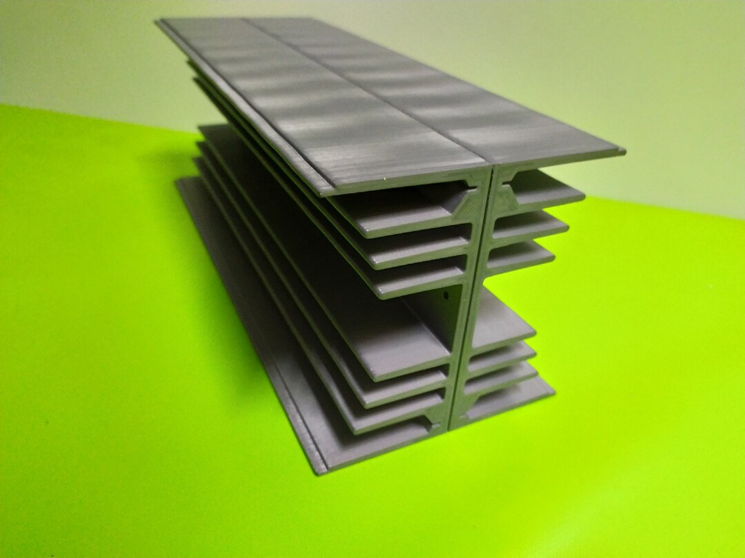 Ghostbusters Ecto 1 Roof Rack Heatsink 3D Printed Replica Etsy