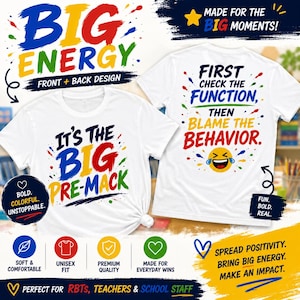 Det är den stora förberedelsen | RBT & BCBA beteendeanalytiker rolig t-shirt