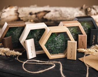 Boîte USB mariage | Boîte USB en bois personnalisée | Usb gravé | Boîte souvenir | USB 3.0 | Boîtier USB | Clé USB personnalisée | Graver une clé USB