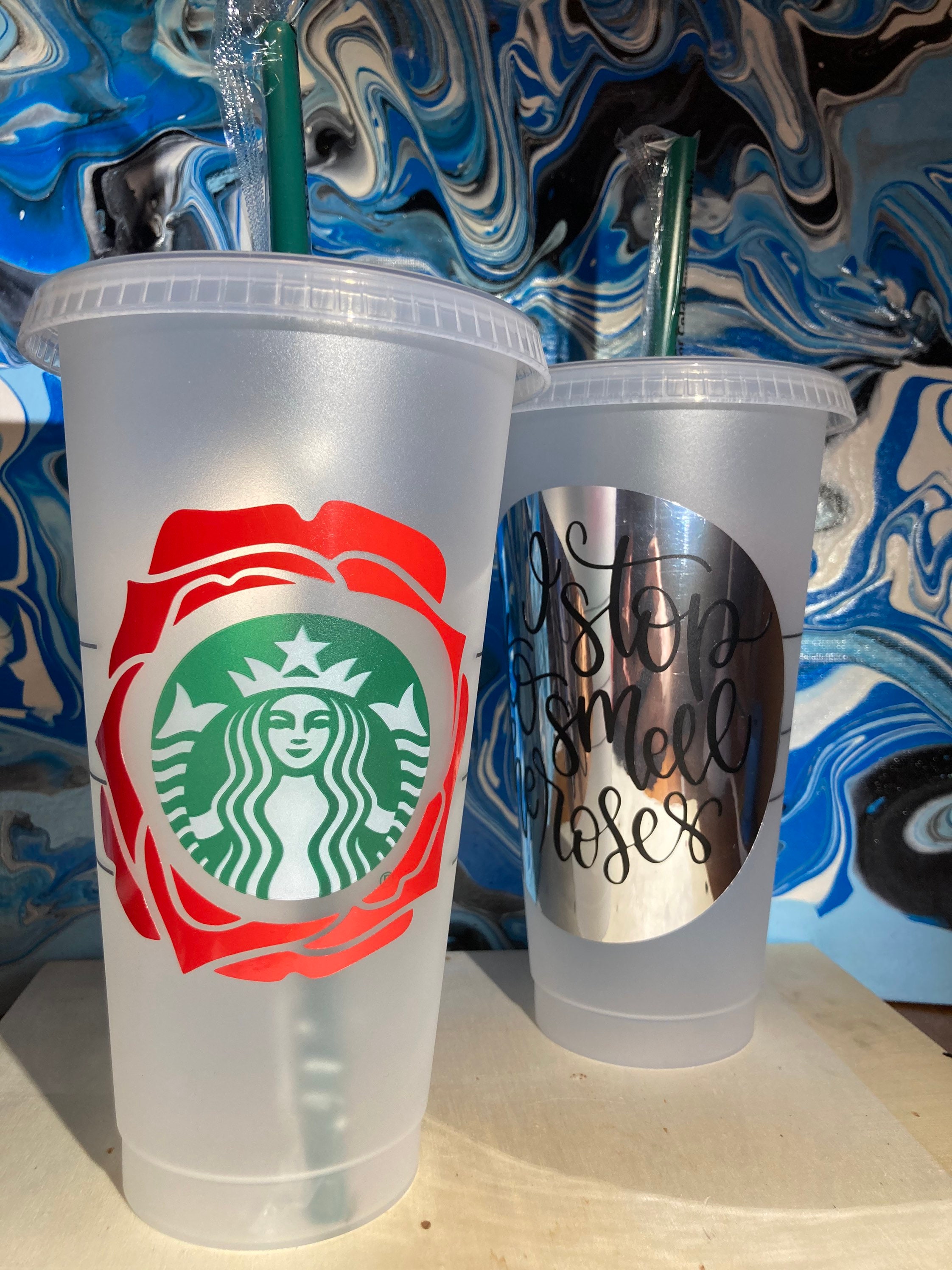 CUSTOM/PERSONALIZED Starbucks Tumbler Cup READ description Etsy