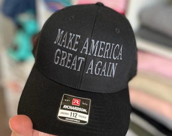 Make America Great Again embroidered hat