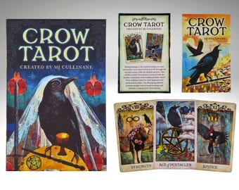The Crow Tarot Card Box Set (Deck & Book)