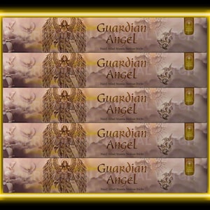 Guardian Angel Incense Sticks (15 gram pack), Premium Incense, Spiritual Incense, Cleansing Incense, Ritual Incense, Protection Incense
