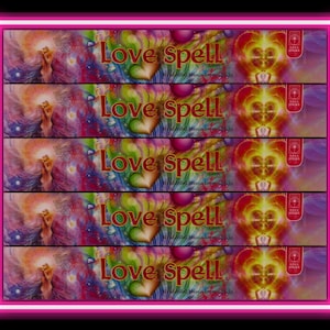 Love Spell Incense Sticks (15 gram pack), Premium Incense Sticks, Ritual Incense, Exotic Incense Sticks, Aromatherapy, Love Spell Incense