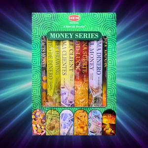HEM Incense Sticks, HEM Money Series Incense Gift Set, HEM Incense Gift Pack, Incense Sticks, Premium Incense, Exotic Incense