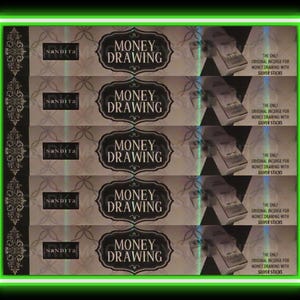 Money Drawing Incense Sticks (15 gram pack), Premium Incense, Prosperity Incense, Magickal Incense, Exotic Incense, Nandita Incense Sticks