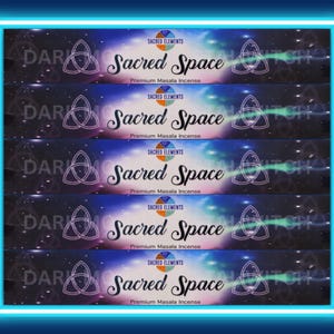 Sacred Space Incense (15 gram pack), Premium Incense Sticks, Ritual Incense, Incense Sticks, Exotic Incense