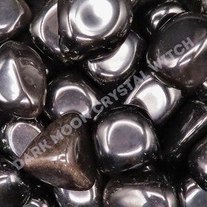 Black Onyx (3 Stones), Black Onyx Stone, Tumbled Gemstones, Polished Stones, Protection Stone, Metaphysical Stones, Tumbled Black Onyx