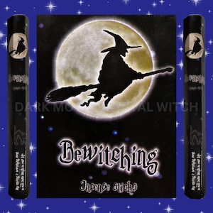 Bewitching Incense Sticks (20 Sticks Per Pack), Kamini Incense Sticks, Premium Incense Sticks, Ritual Incense, Aromatherapy, Incense Sticks