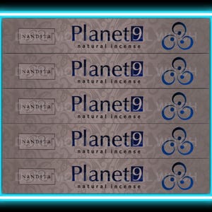 Planet 9 Incense (15 Gram Pack), Premium Incense Sticks, Nandita Incense, Aromatherapy, Ritual Incense, Planet 9 Incense Sticks