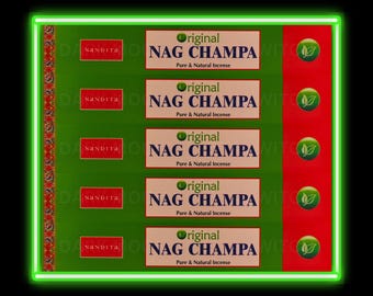 Original Nag Champa Incense Sticks (15 gram pack)