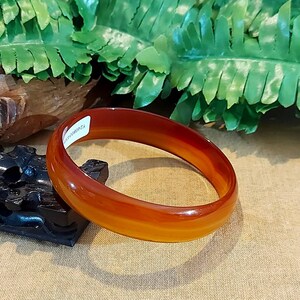 【超高品質】美品瑪瑙バングル54mm+ 楽天市場】□龍香堂□☆茶系瑪瑙（メノウ）小型バングル（53mm