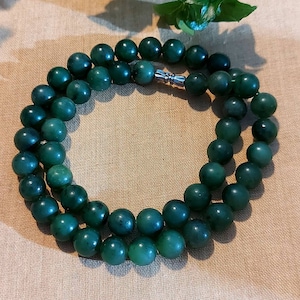 DJade-New Certified Natural Green Nephrite Jade Necklace Best Gift