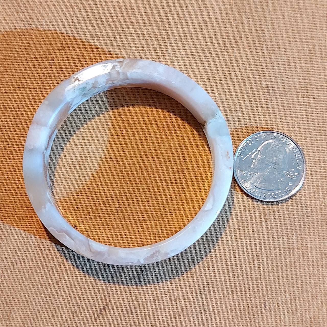 【超高品質】美品瑪瑙バングル54mm+ DJade-54 mm 美しい天然桜瑪瑙翡翠バングル 最高の贈り物 - Etsy