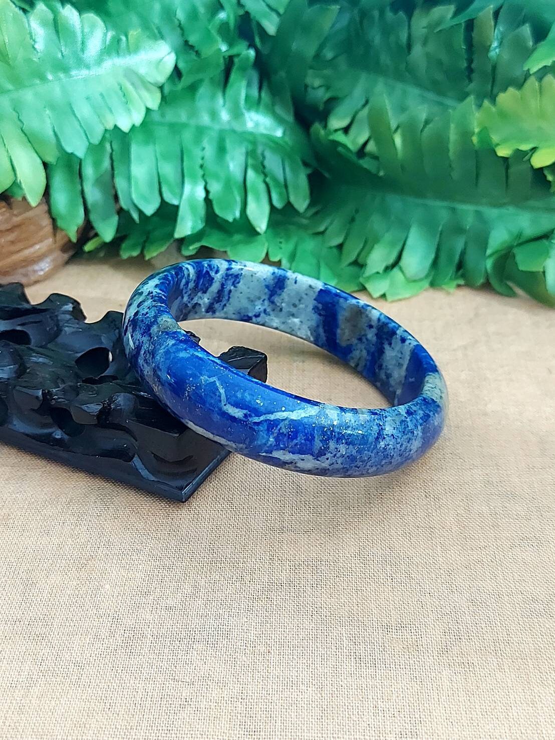 Djade-new 58mm Natural Beautiful Blue Lapis Lazuli Gemstone