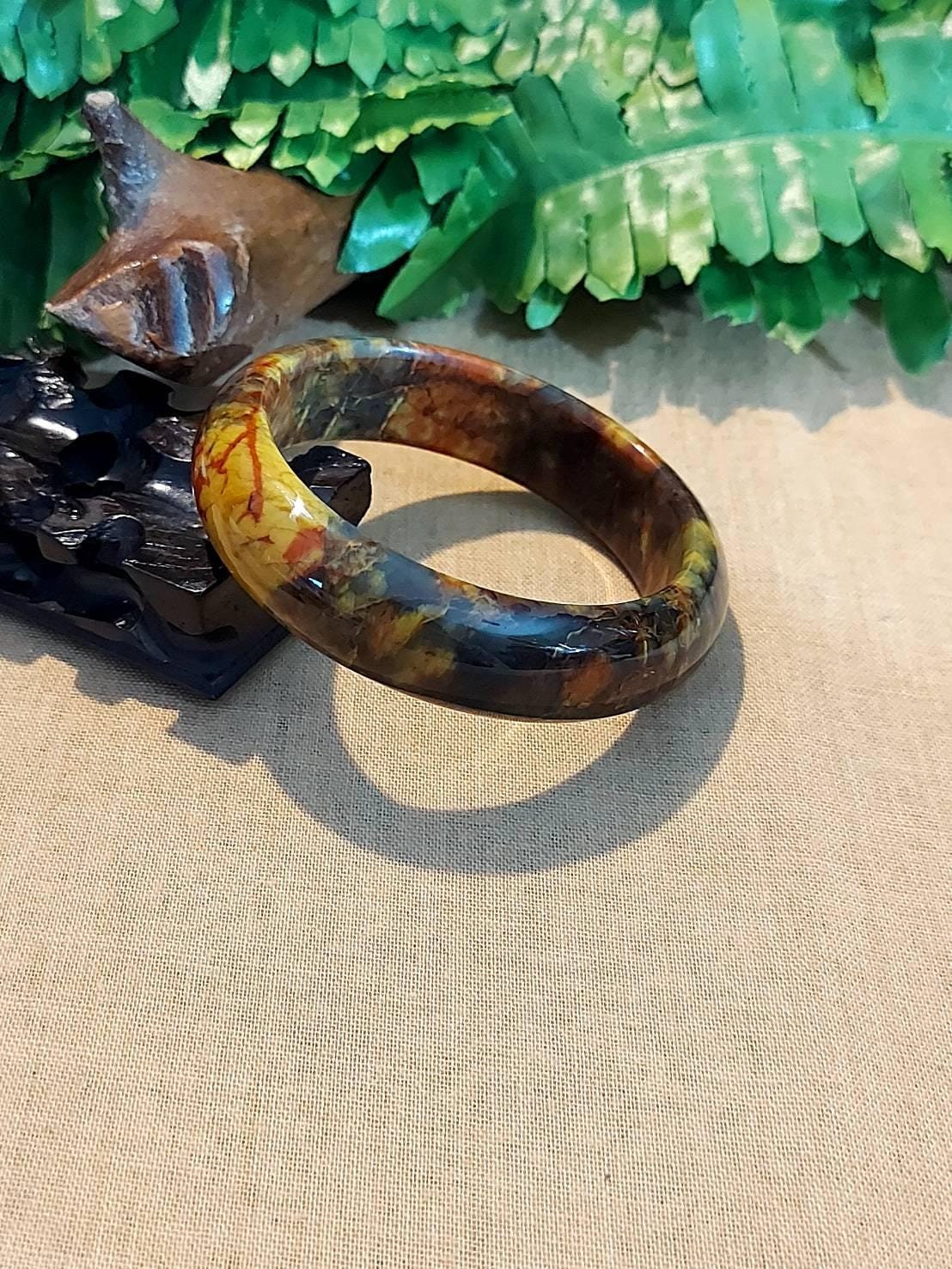 Djade-new 55mm Natural Beautiful Blue Pietersite Namibia Gemstone