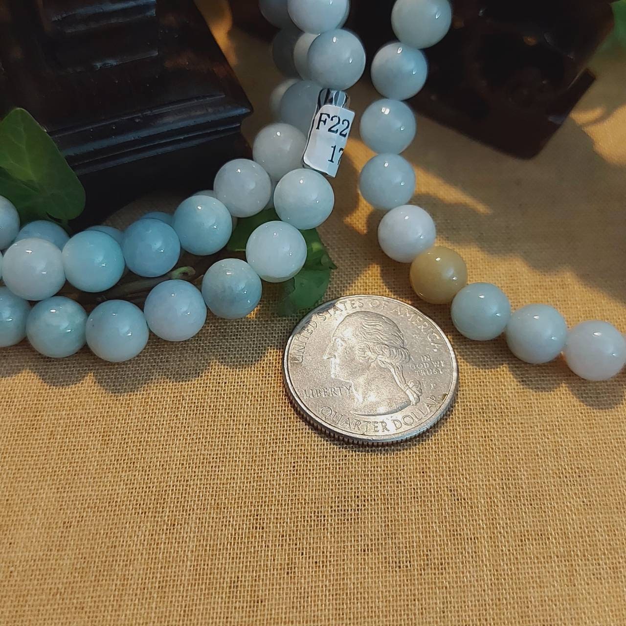 DJade-新品 2個入り 認定天然2色（緑、黄）グレードA翡翠ネックレス
