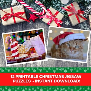 Dog Puzzle Each Jigsaw Has 48 Pieces Instant Download 10 Printable Dog Jigsaw Puzzles Bundle