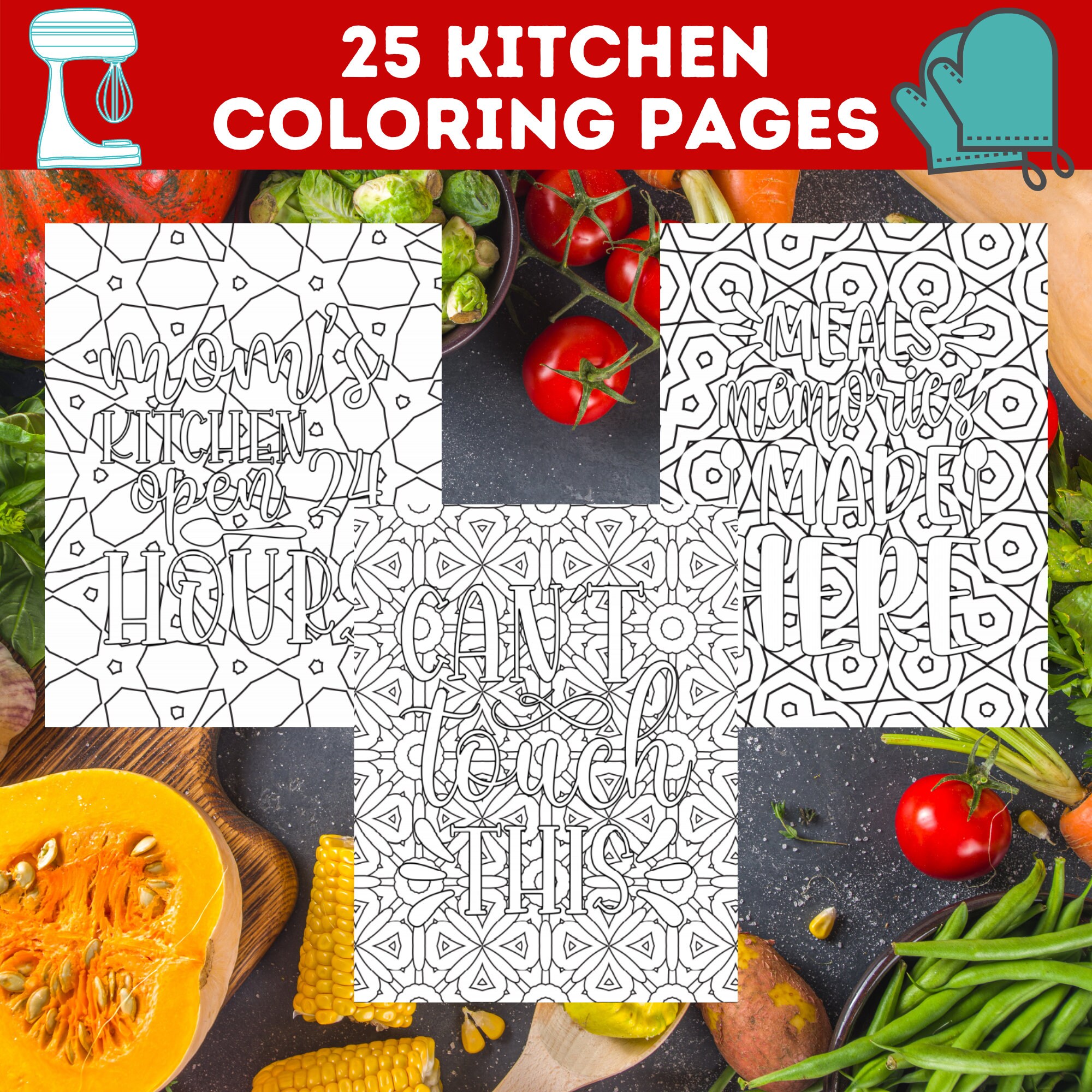 25 Kitchen Cooking Coloring Pages I Love To Cook Printable Etsy Ireland 25 Kitchen Cooking Coloring Pages I Love To Cook Printable Etsy Ireland