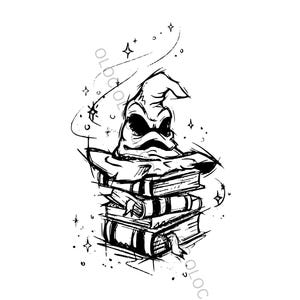 Magic Wizards Sorting Hat File Clip Art PNG SVG JPG Digital Download Art Card