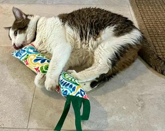 Extra Tough Catnip Silver Vine Kitty Kicker: Handmade Cat Toy