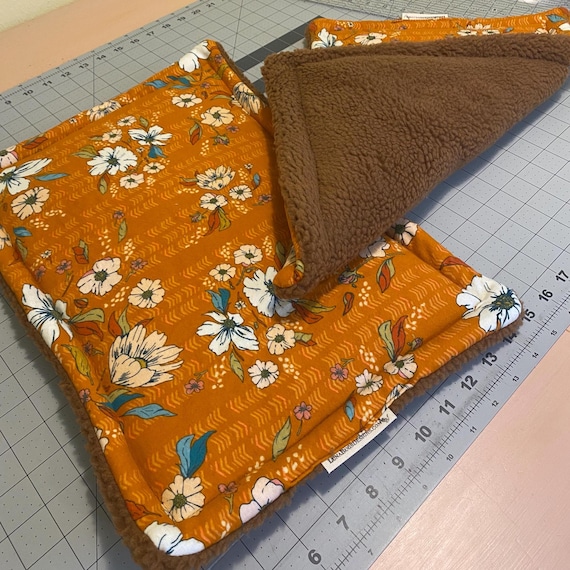 Handmade Reversible Cat Mat: Condo, Tree, Shelf, Crate, Bed Flannel, Sherpa