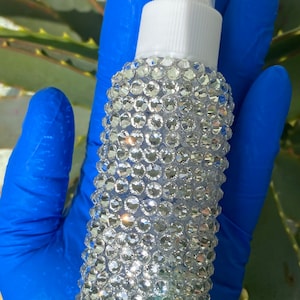 Flacone da viaggio/flacone Bling/flacone spray/flacone Bedazzled/flacone spray Glam/flacone ricaricabile/flacone con strass/flacone cosmetico/Bling