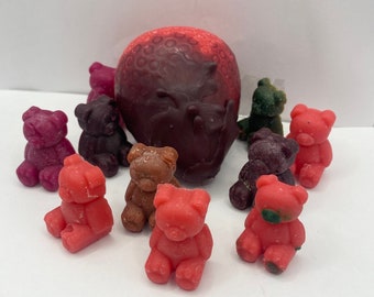 Chocolate Covered Strawberry Wax Melts,Wax Melts, Strawberry, Valentines Day,Gift Basket,Teddy Bear Wax Melts,Love, Chocolate,Scented,Bakery