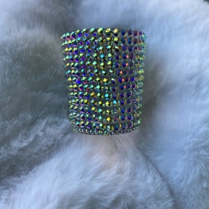 Bling/Vetro/Bicchiere da shot/Tazza glamour/Cristallo Ab/Bicchiere da shot/Barware/Bling/Regalo/Tazza per feste/Vetro con strass/Bevanda/Tazza/Tazza di compleanno/Bar/Vetro