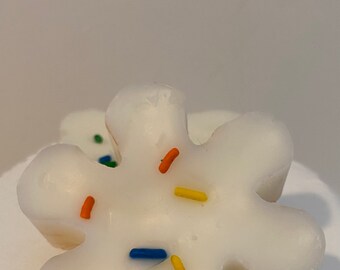 Confetti|Wax Melt|Birthday Cake||Cake Scented|Shapes wax melt|Candle|Birthday|Gift|Big wax melt|Birthday|Candle