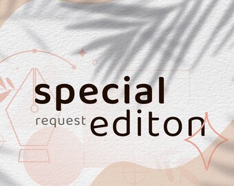 Invitaciones de diseño de edición especial