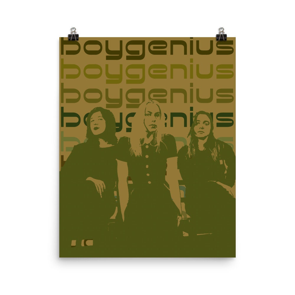 Boygenius Poster Etsy