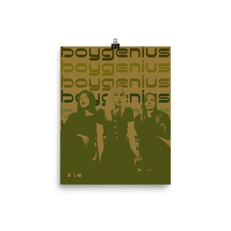 Boygenius Poster Etsy